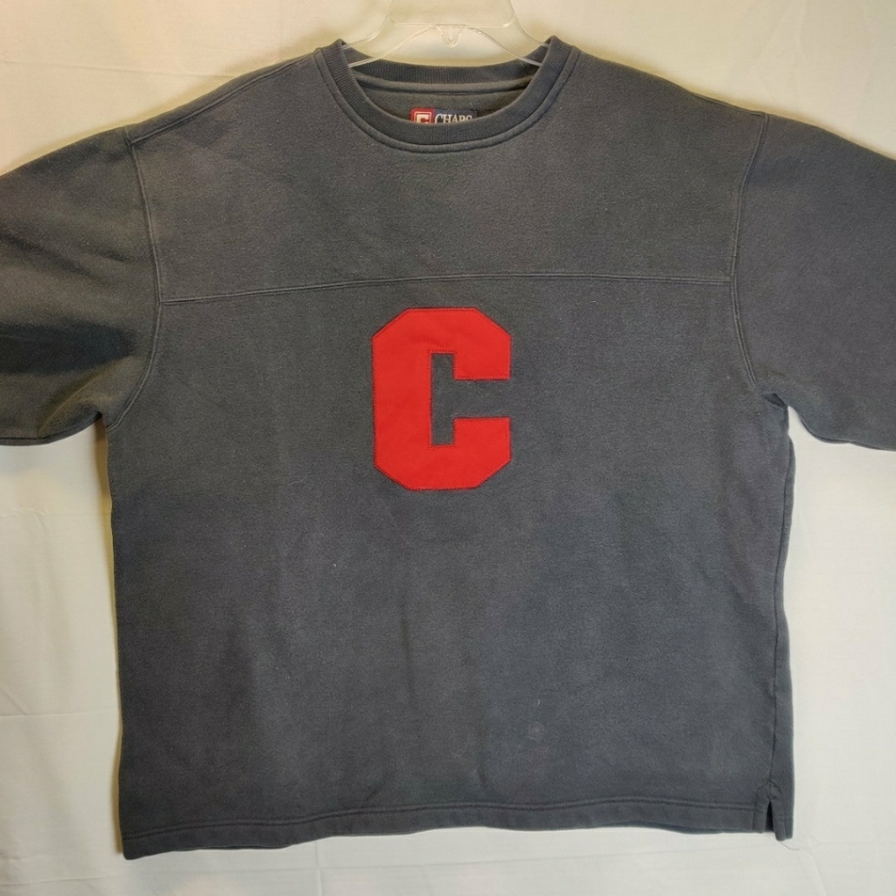 Vintage Chaps Ralph Lauren Men's Crew Neck Pullover Sweatshirt Blue Sz XL